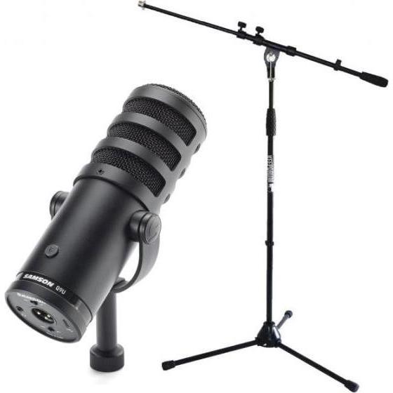 Samson Q9U USB XLR Mikrofon mit Mikrofonständer, Mikrofon