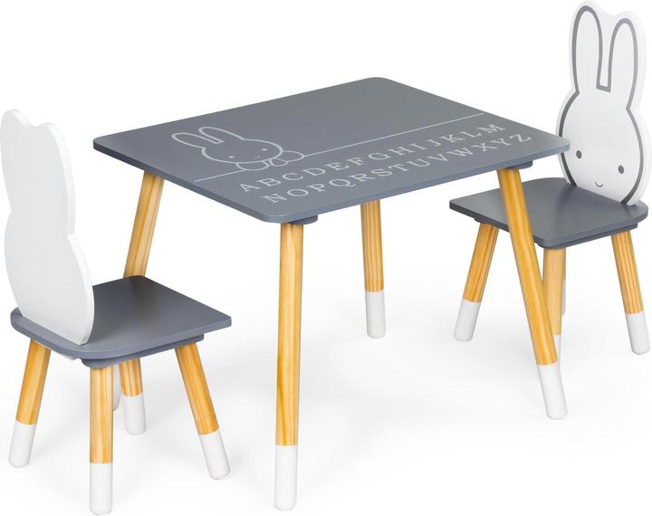 Produktbild EcoToys children's table + 2 chairs (Kindersitzgruppe)