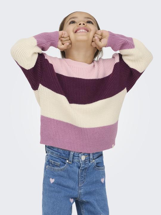 Produktbild Only Kmgsandy L/S Stripe Pullover Knt Noos (104)