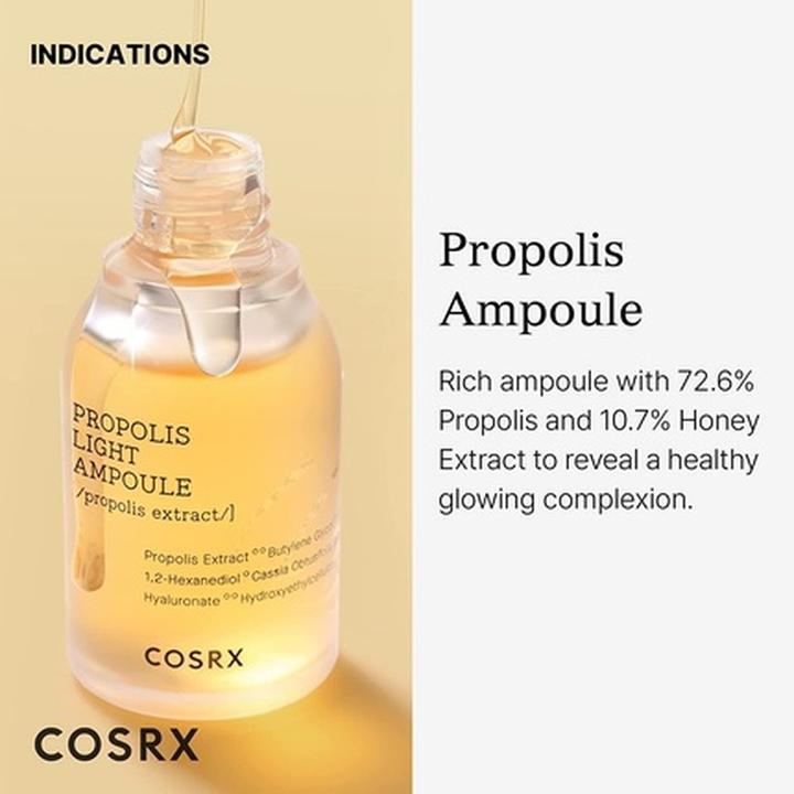 Produktbild Cosrx Propolis Light Ampoule (30 ml, Gesichtsampulle)