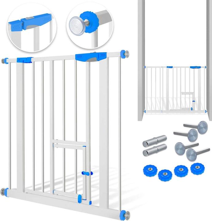 Kesser Türschutzgitter Blau 74-87cm (74 - 87 cm)