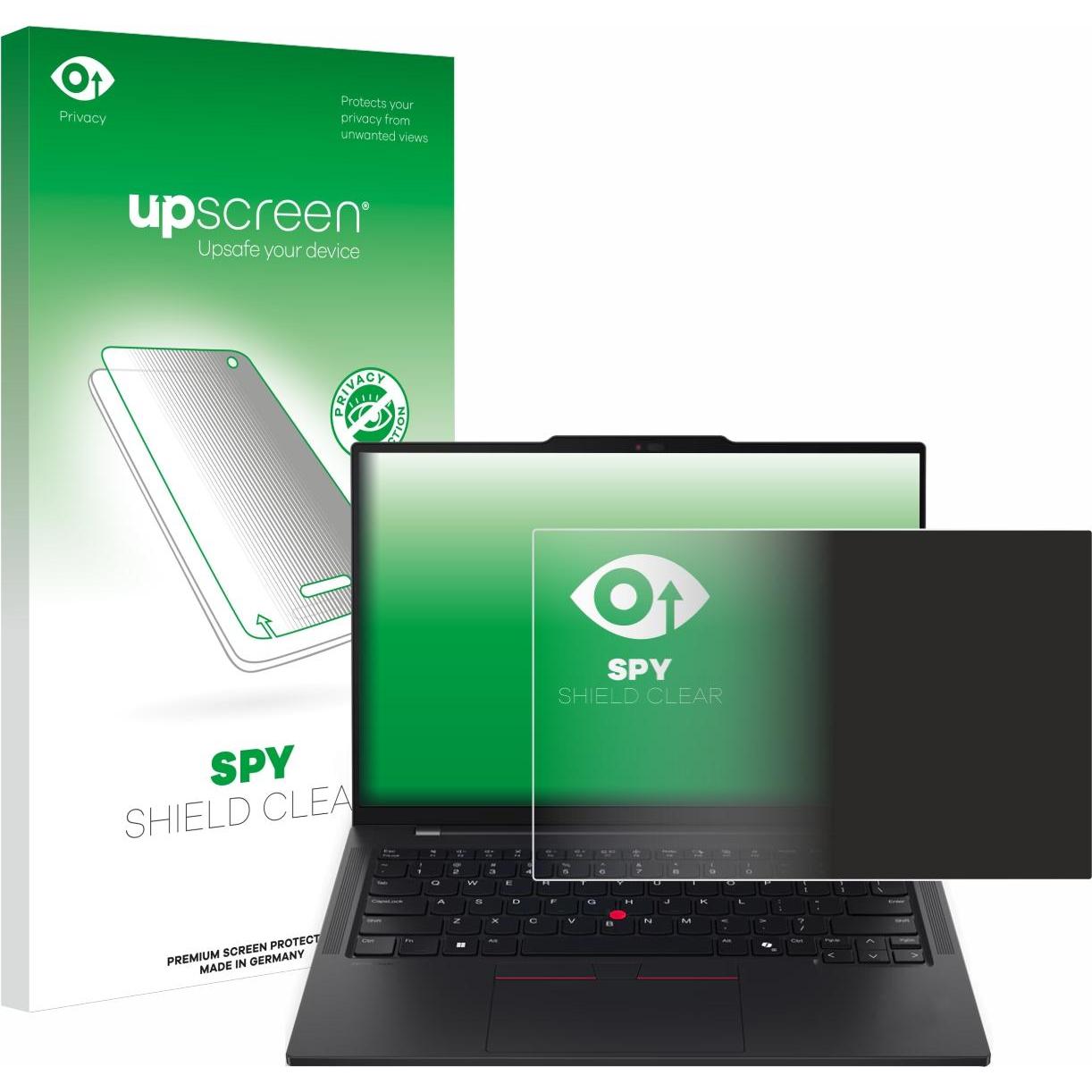 Thumbnail - upscreen Spy Shield Blickschutzfolie (35.56", 16 : 10), Notebook Schutzfolie