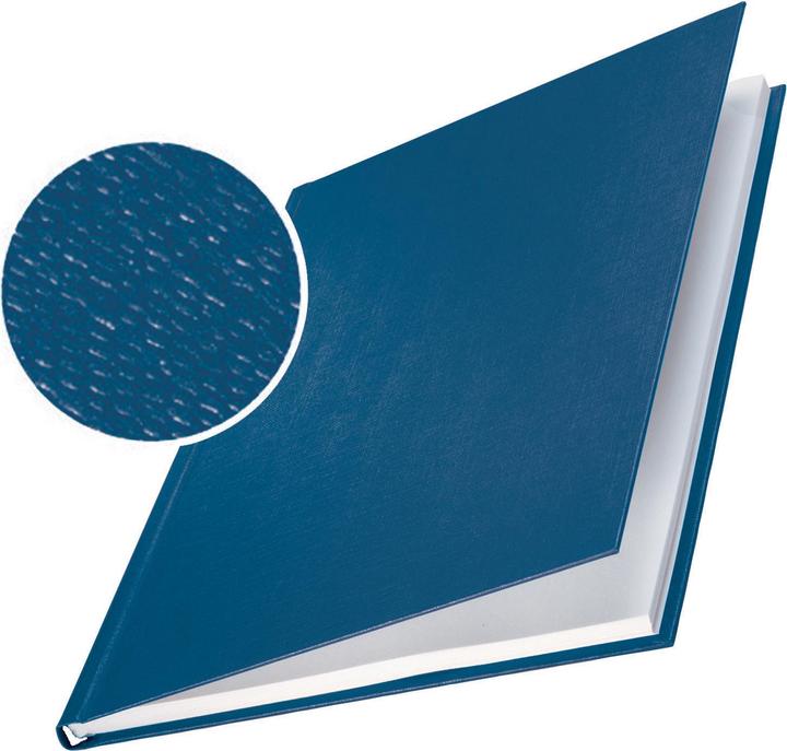 Produktbild Leitz Buchbindemappe impressBIND A4, 17.5 mm, blau, Hard (A4, 10x)