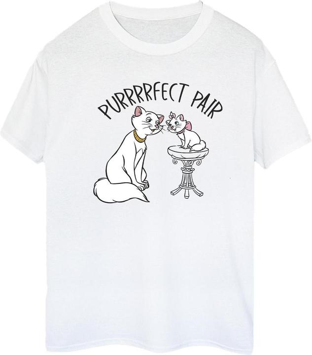 Immagine prodotto Disney Gli Aristogatti Purrfect Pair - Maglietta boyfriend in cotone (L)
