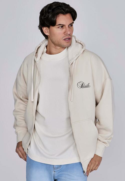 Actual product image Siksilk Sweatjacke Essentials Full Zip Hoodie (L)
