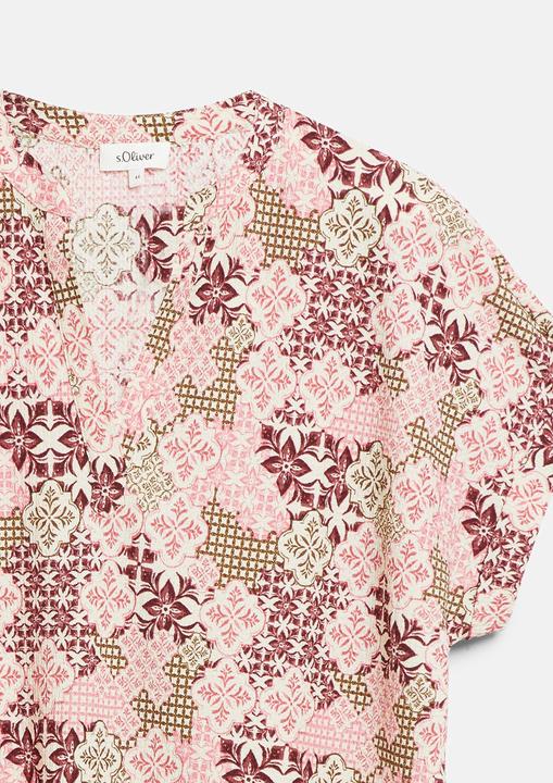 Produktbild s.Oliver Strukturiertes T-Shirt (48)