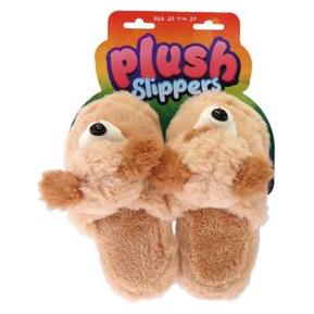 Toi-Toys Pluche Hondenpantoffels Voor Kinderen Maat 25-27