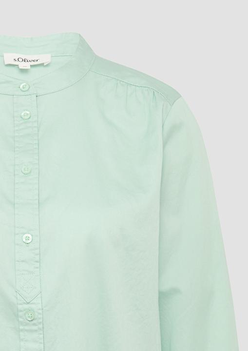 Produktbild S.Oliver Bluse Satinbluse mit Raffungen (40)
