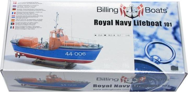 Produktbild Billing Boats RNLI Waveny Lifeboat Plastic hull photomanual 1:40 - (428315)