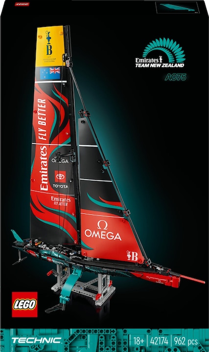 Immagine prodotto LEGO Lo yacht da regata AC75 di Emirates Team New Zealand (42174, LEGO Technic)