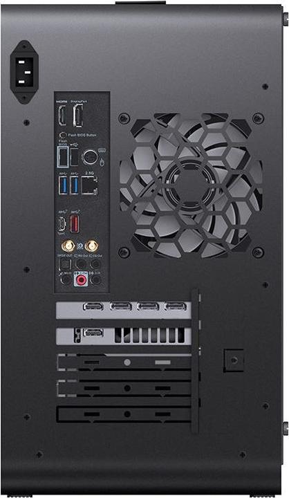 Productafbeelding Jonsbo U4 Mini Micro ATX-kast, gehard glas (mATX)
