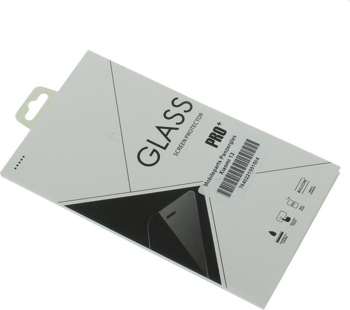 Actual product image MobileParts Armoured glass - Xiaomi 13 (1 Piece, Xiaomi 13)