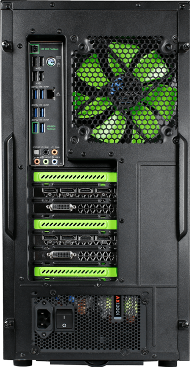 Produktbild XMG Sector 2 (Intel Core i7-6700K, 32 GB, 500 GB, GeForce GTX 1080)