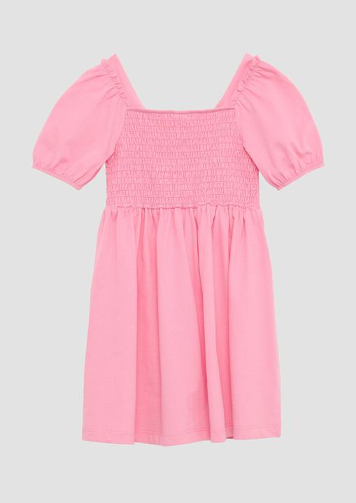 Actual product image S.Oliver Kleid Kurzes Kleid mit Glitzerprint und Smok-Detail (128)