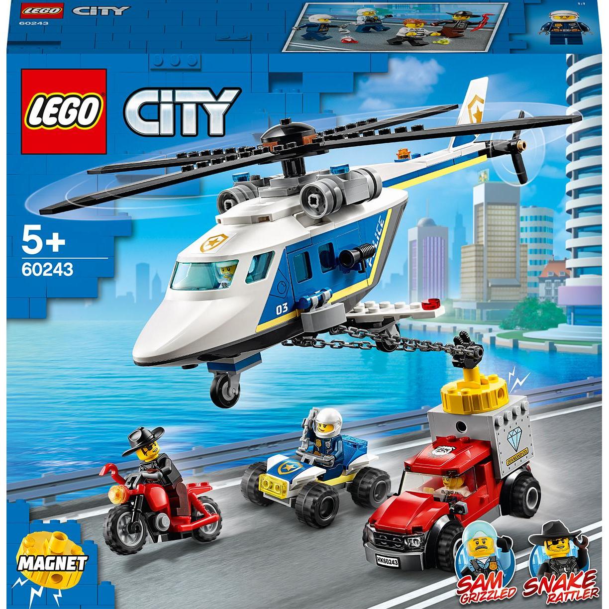 LEGO Inseguimento in elicottero della polizia (60243, LEGO City)