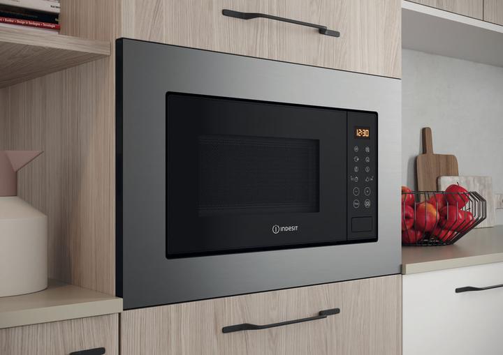 Actual product image Indesit MWI 120 GX Integrated Grill Microwave Stainless Steel (20 l)