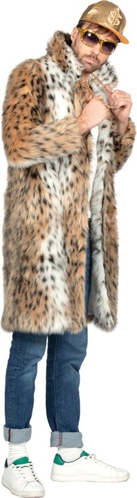 Immagine prodotto Wilbers Cappotto di pelliccia da uomo, Pimp Panther, lungo (L)