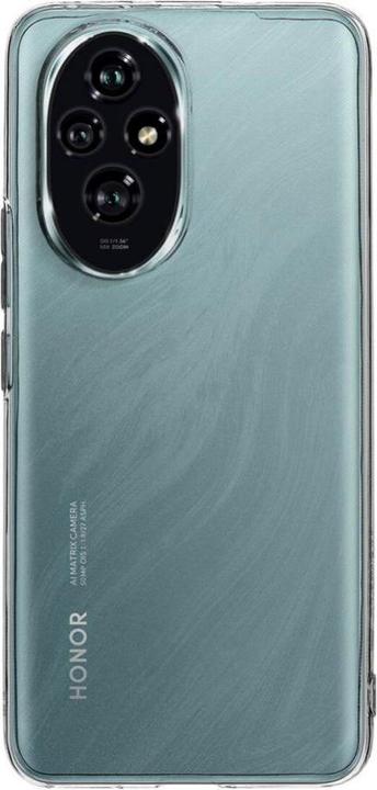 Actual product image Tactical TPU Cover for Honor 200 Transparent (Honor 200 Pro)