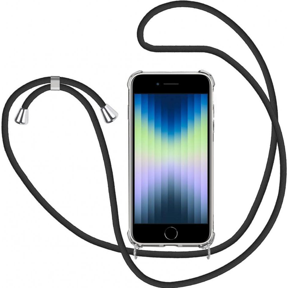 Thumbnail - Screenguard Apple iPhone SE 2022 Loopster Necklace Hülle, Handykette, Transparent