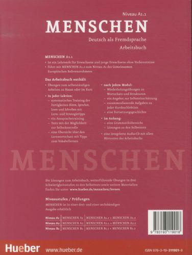 Produktbild Menschen A1/1. Arbeitsbuch mit CD (Deutsch, Angela Pude, 2023)