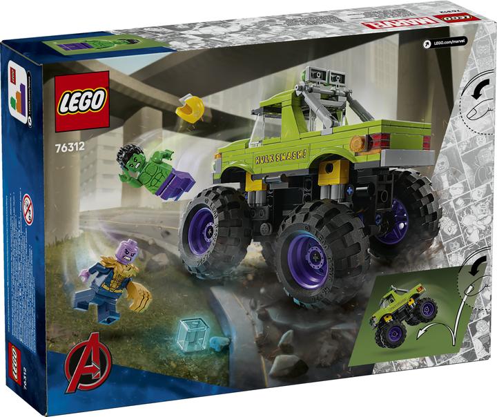 Image du produit LEGO Camion Hulk vs. Thanos (LEGO Marvel)