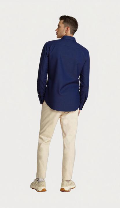 Immagine prodotto U.S. Polo Hemd Leinenhemd Button Down Linenshirt (M)