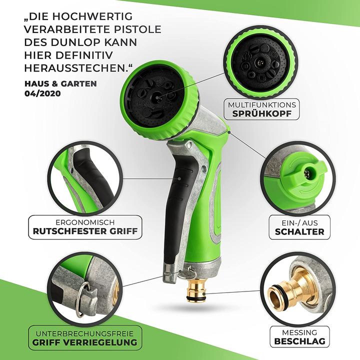 Produktbild Dunlop Gartenschlauch flexibel dehnbar, 22,5 Meter