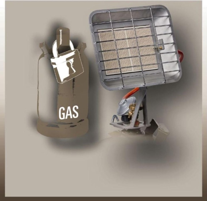 Actual product image Einhell GS 4400 gas radiant heater (4400 W)