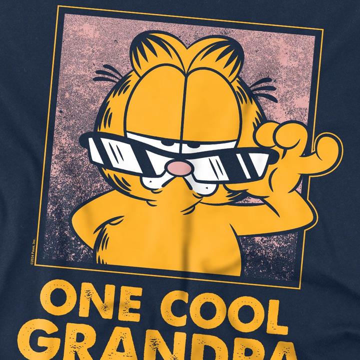 Immagine prodotto Garfield One Cool Grandpa Maglietta Festa del Papà Uomo (M)