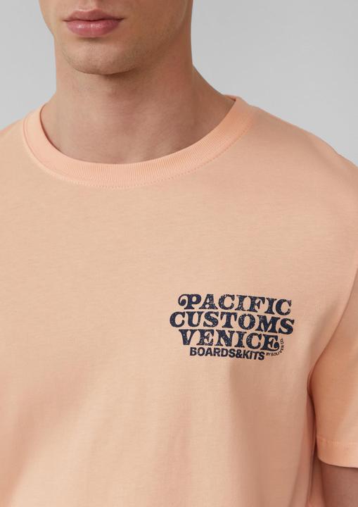 Produktbild S.Oliver T-Shirt Baumwoll-T-Shirt mit Crewneck und Artwork (XL)