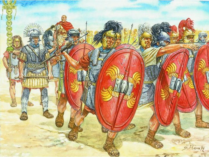 Actual product image Italeri Roman Infantry