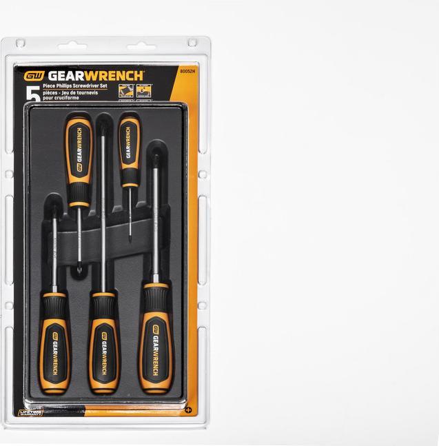 Produktbild Gear Wrench Phillips Schraubendreher Set 5-tlg.
