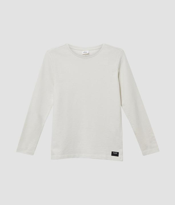 Produktbild s.Oliver T-Shirt Longsleeve aus Strukturjersey (146, 152)