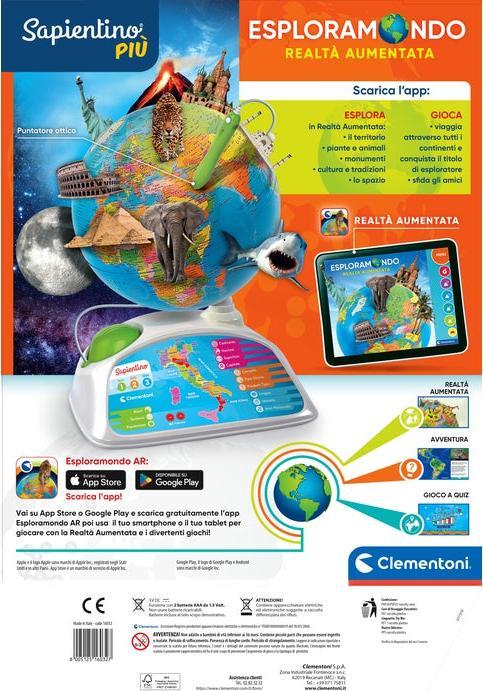 Immagine prodotto Clementoni Esploramondo Realtà Aumentata