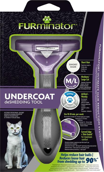 Produktbild FURminator Kamm (Katze, 200 ml)