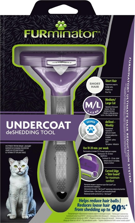 Actual product image FURminator Comb (Cat, 200 ml)