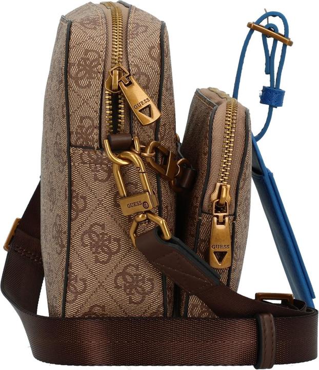 Actual product image Guess Milano Double Crossbody Heren - Beige - One Size