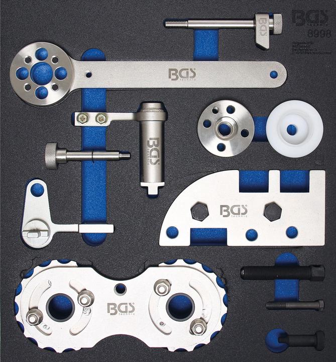 Actual product image BGS Tool Tray 2/3: Engine Timing Tool Set for Volvo B4204