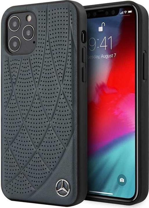Actual product image Mercedes-Benz Leather Hard Case for iPhone 12 Pro (Apple iPhone 12)