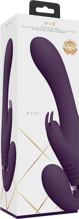 Produktbild Shots Suki - Vibrating Strapless Strap-on Rabbit