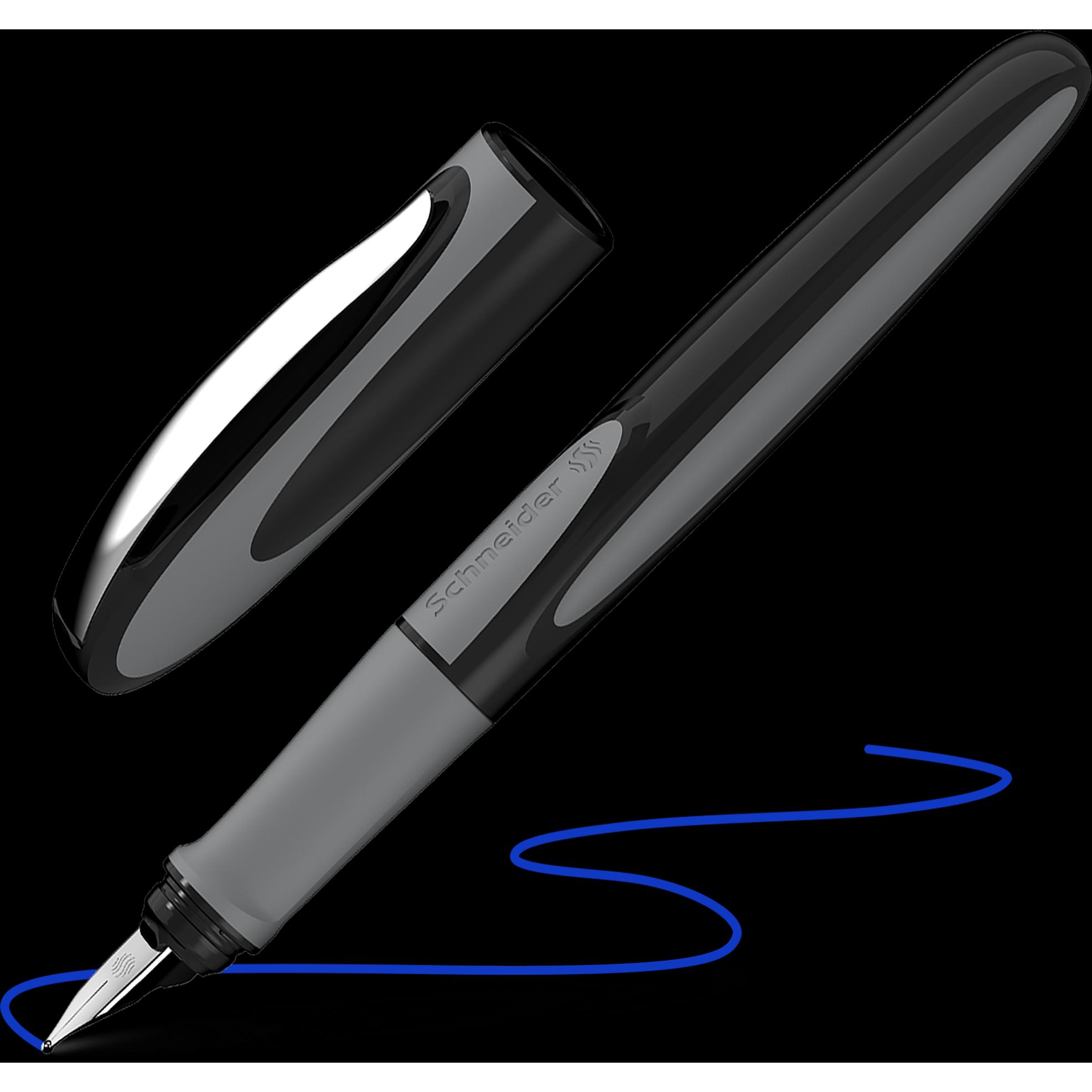 Thumbnail - Schneider, Schreibstifte, Füllhalter Ray L Onyx (Blau, 1 x)