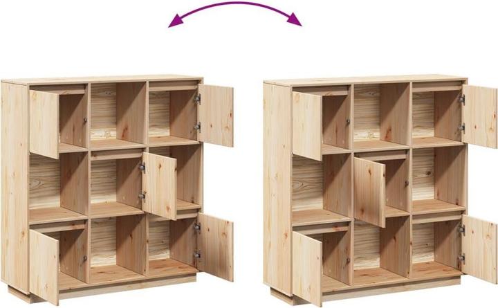 Produktbild vidaXL Highboard (110.50 x 110.50 x 117 cm)