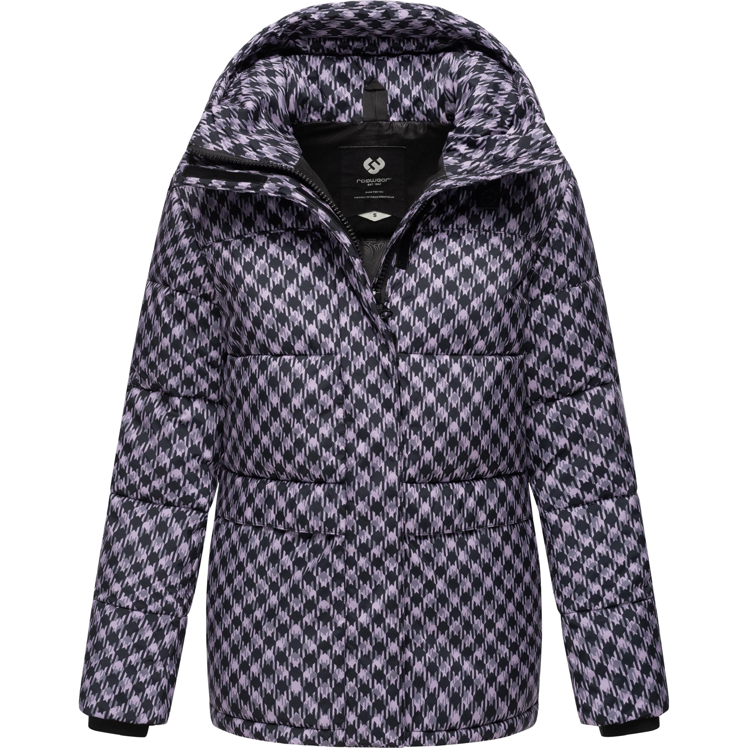 Ragwear, Damen, Jacke, Wikesh Print (XL), Violett, XL