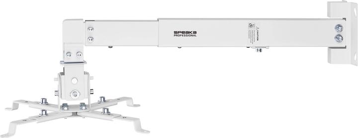 Actual product image SpeaKa Professional SP-PWM-101 Projector wall bracket Rotatable Wall distance (max.): (Wall)