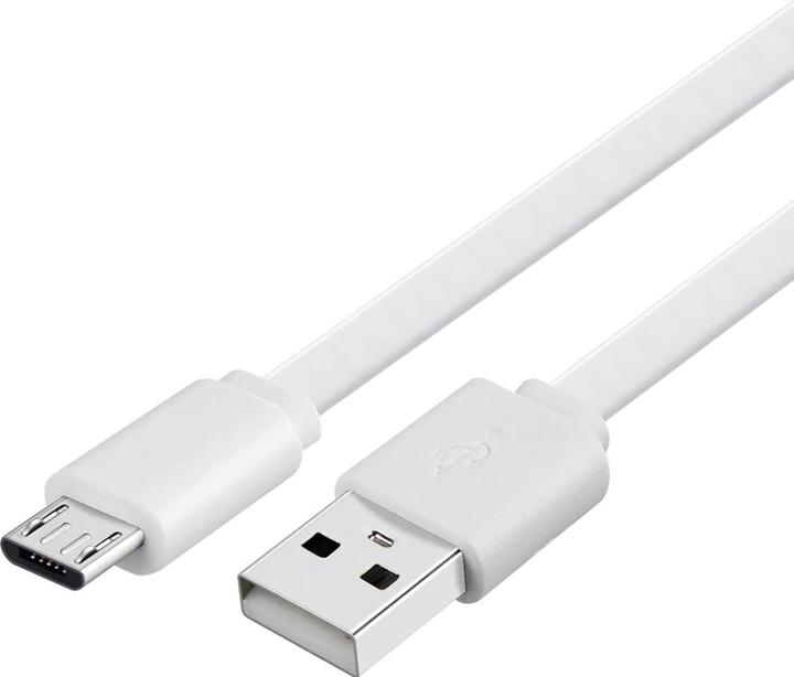 Immagine prodotto PowerGuard Cavo a nastro Micro USB extra corto da 20 cm (USB 4.0)