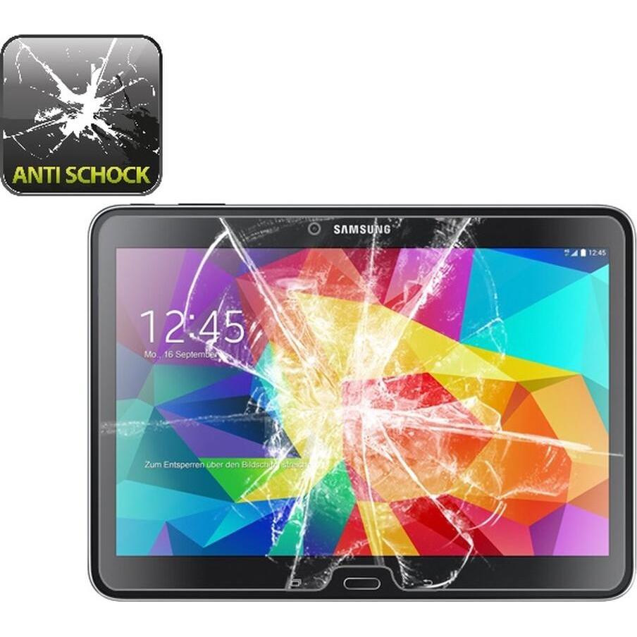 Protectorking 4x ochutzffoTempered Panzerfolie fÃ¼r 1D KLAR (4 Stück, Galaxy Tab 4 10.1), Tablet Schutzfolie