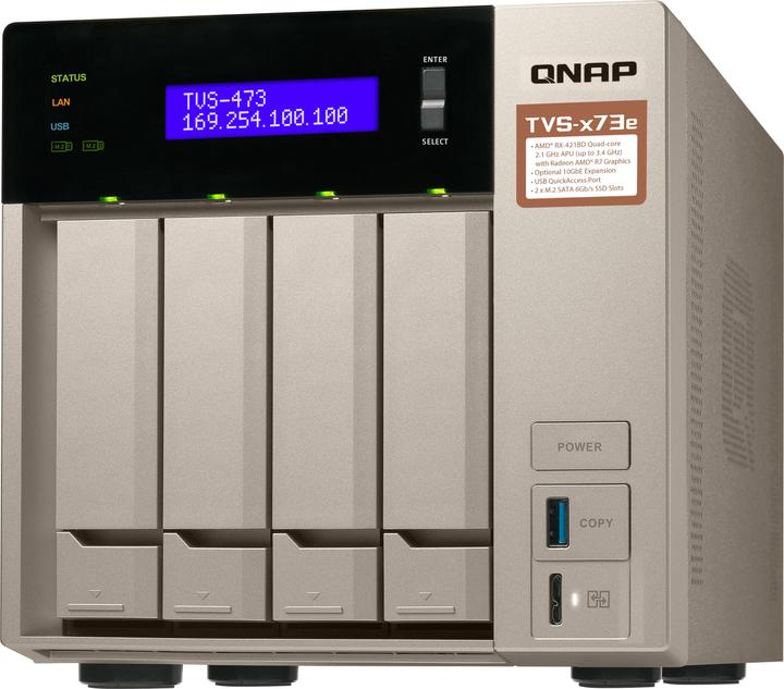Produktbild QNAP Turbo TVS-473e (0 TB)