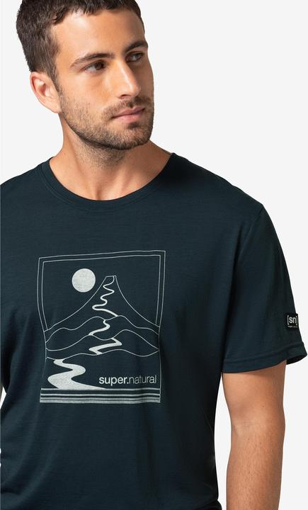 Actual product image Super Natural Trace Hill Tee (S)