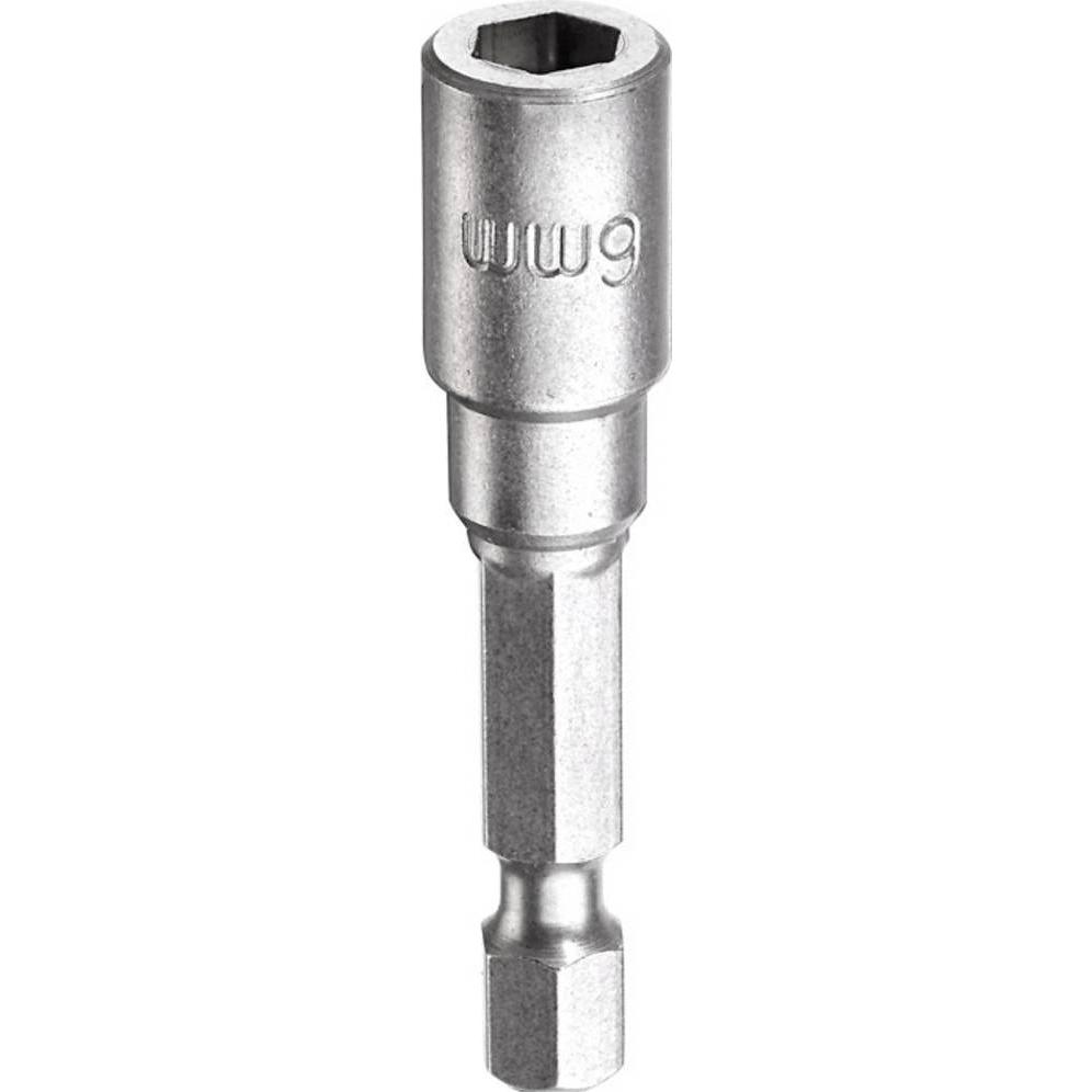 kwb, Steckschlüssel + Stecknuss, Steckschlüssel 6Mm, Magnet, E6.3 (6 mm)