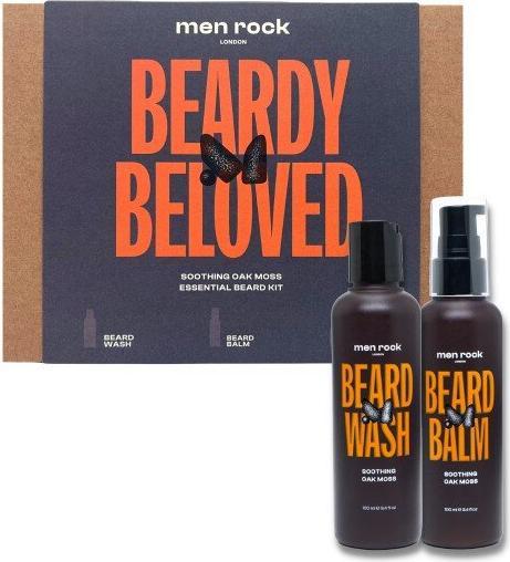 Immagine prodotto Men Rock London - Dárková sada péée o vousy Oak Moss (Kit Duo Barba) (100 ml)